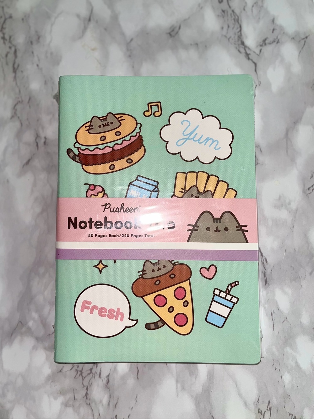Pusheen the cat notebook trio set